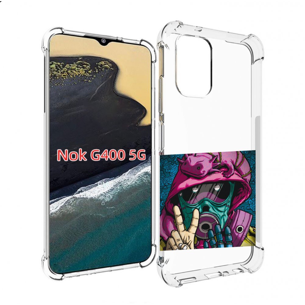 

Чехол MyPads Всем-мир для Nokia G400 5G, Прозрачный, Tocco