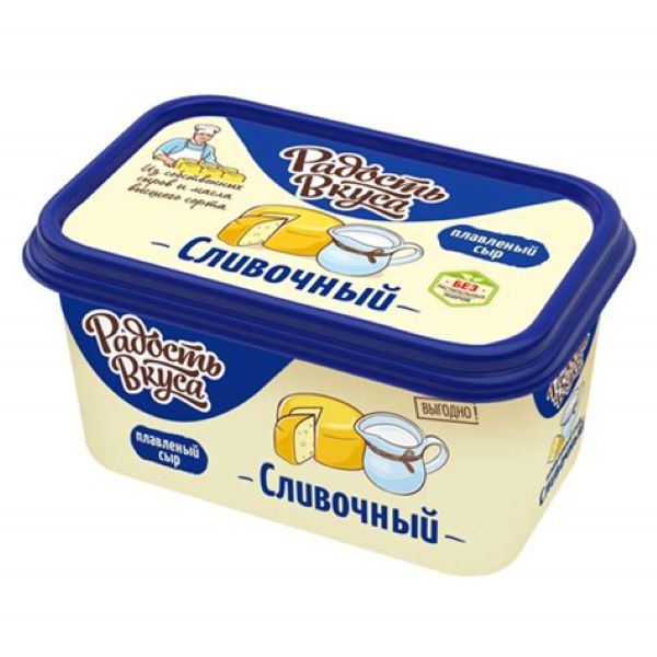 Сыр плавленный Радость вкуса Сливочный 50%, 380 г