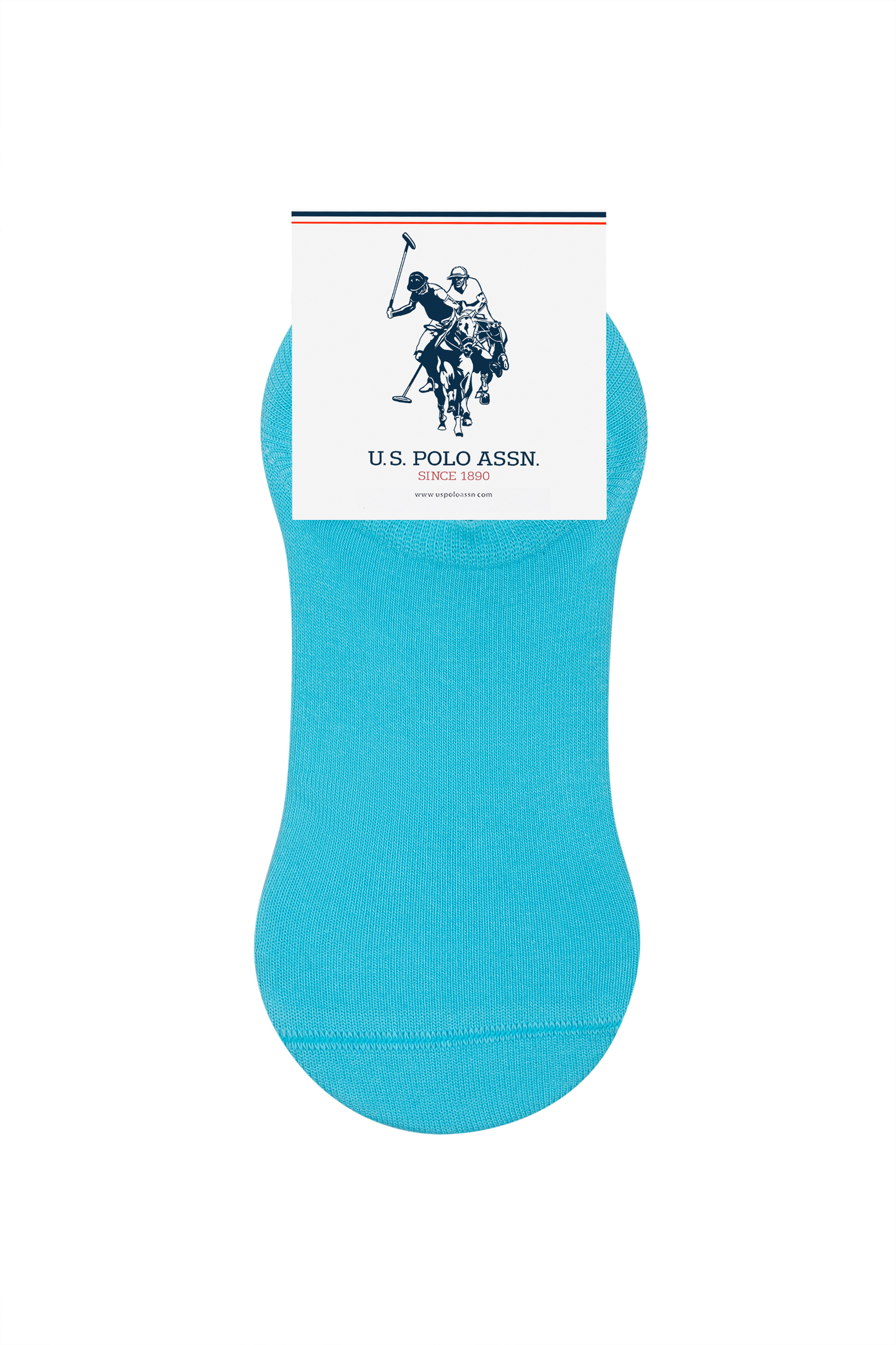 Следки женские U.S. POLO Assn. A082SZ013P02MONICA-3 голубые one size