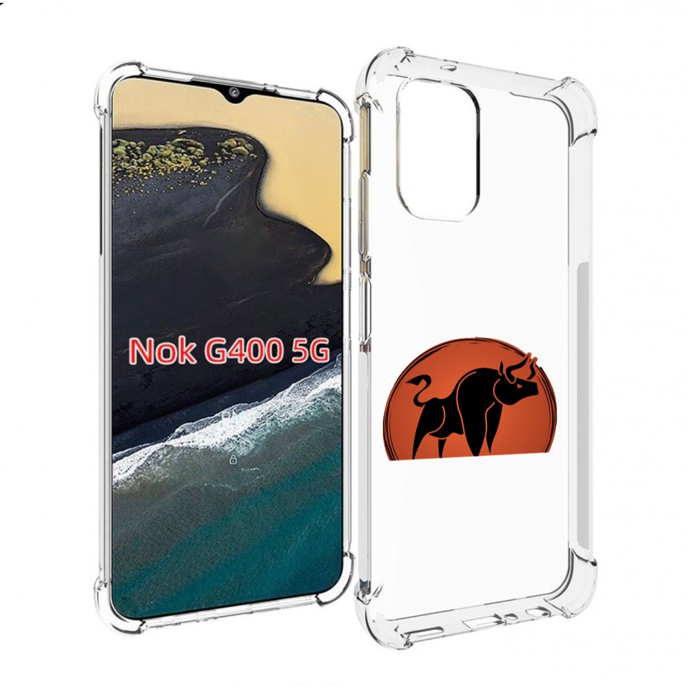 

Чехол MyPads Бык-2 для Nokia G400 5G, Прозрачный, Tocco