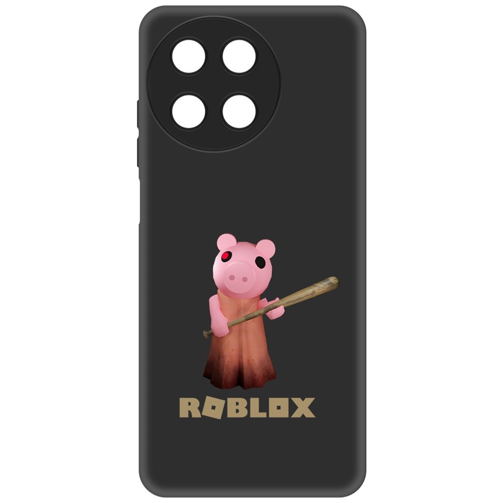 

Чехол-накладка Krutoff Soft Case Roblox-Пигги для Realme 11 4G черный