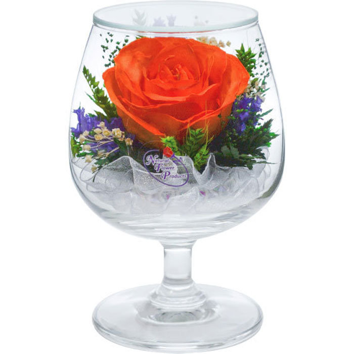 Розы в стекле GSRo (12 см)