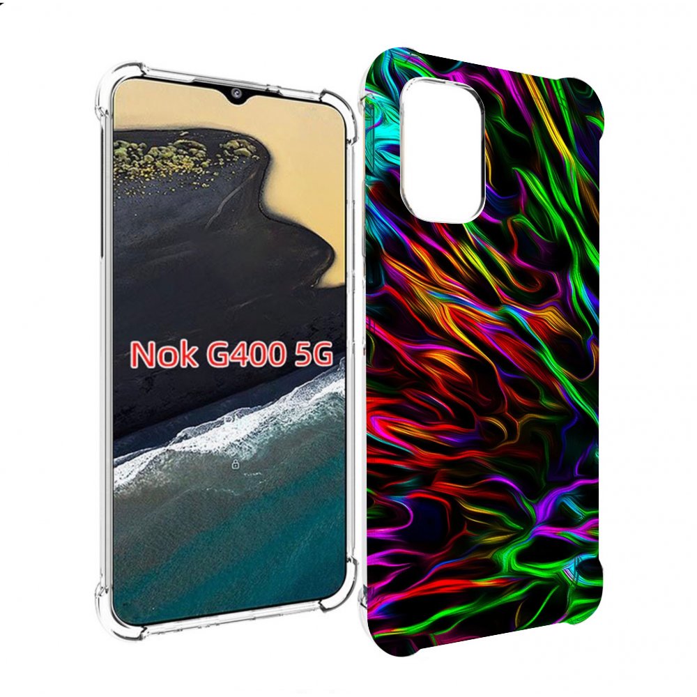 

Чехол MyPads Бензин для Nokia G400 5G, Прозрачный, Tocco