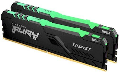 Оперативная память Kingston Fury Beast RGB (KF426C16BB1AK2/32) DDR4 2x16Gb 2666MHz