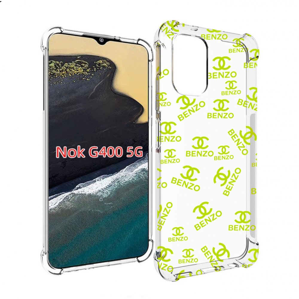 

Чехол MyPads Белый-Бензо для Nokia G400 5G, Прозрачный, Tocco