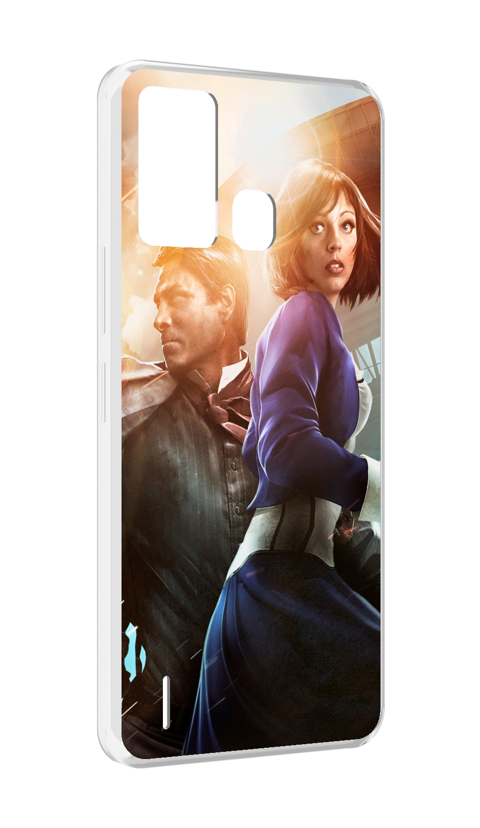 

Чехол MyPads Bioshock Infinite для ITEL S16 / ITEL Vision 1 Pro, Прозрачный, Tocco