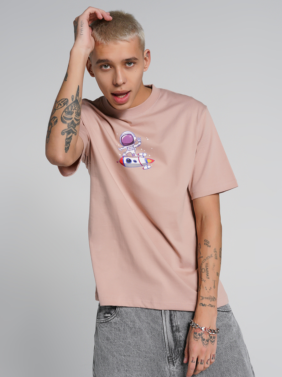 

Футболка мужская ТВОЕ 82506 розовая XXL, 82506