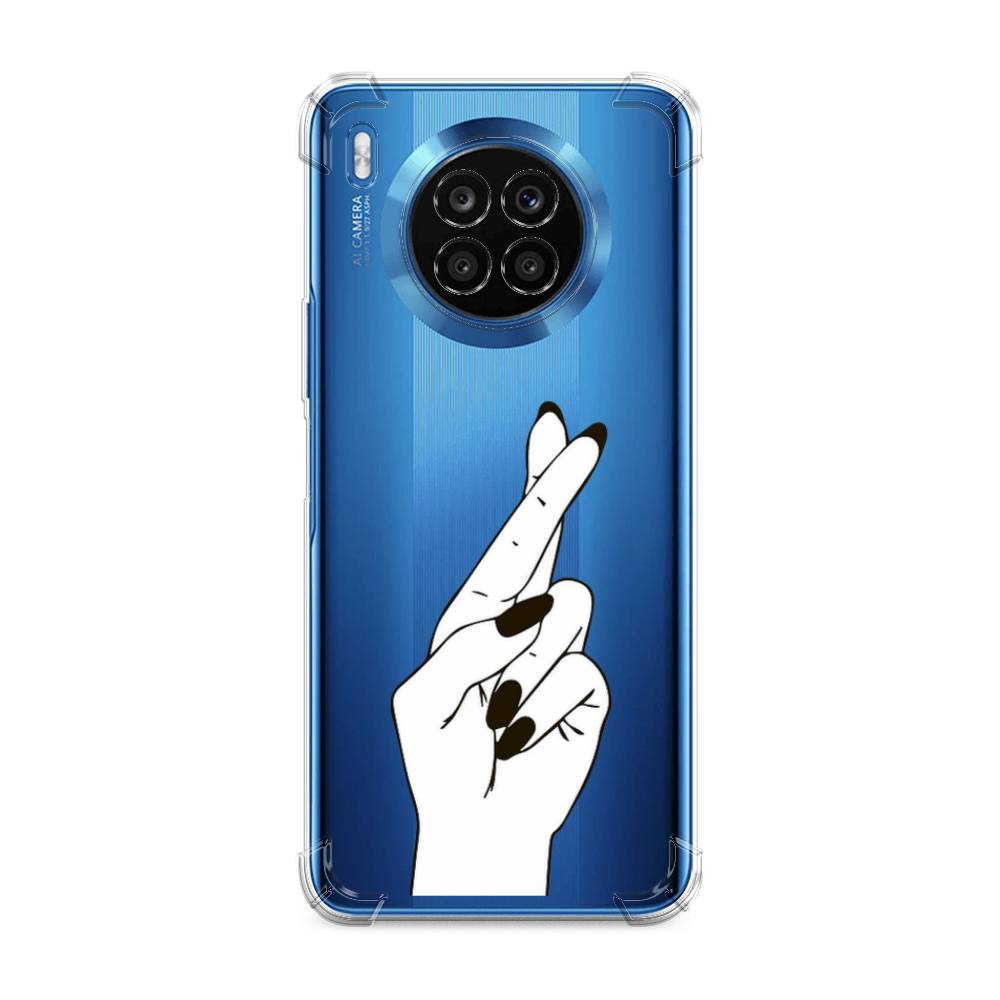 

Чехол Awog на Honor 50 Lite "Пальцы графика", Серый, 6106451-1