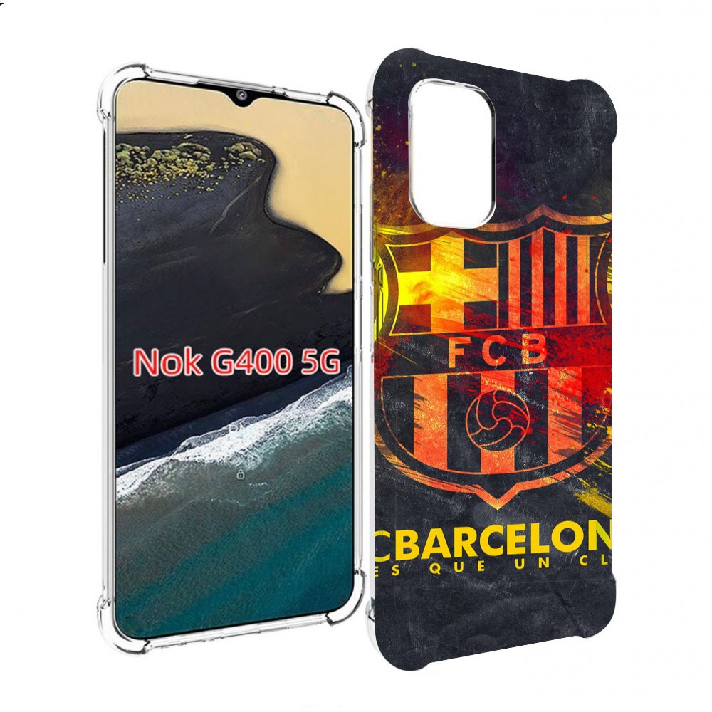 

Чехол MyPads Барселона мужской для Nokia G400 5G, Прозрачный, Tocco