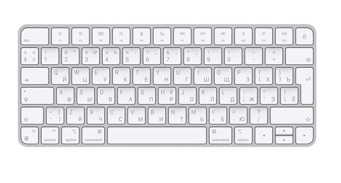 Беспроводная клавиатура Magic Magic Keyboard белый (888462650380)