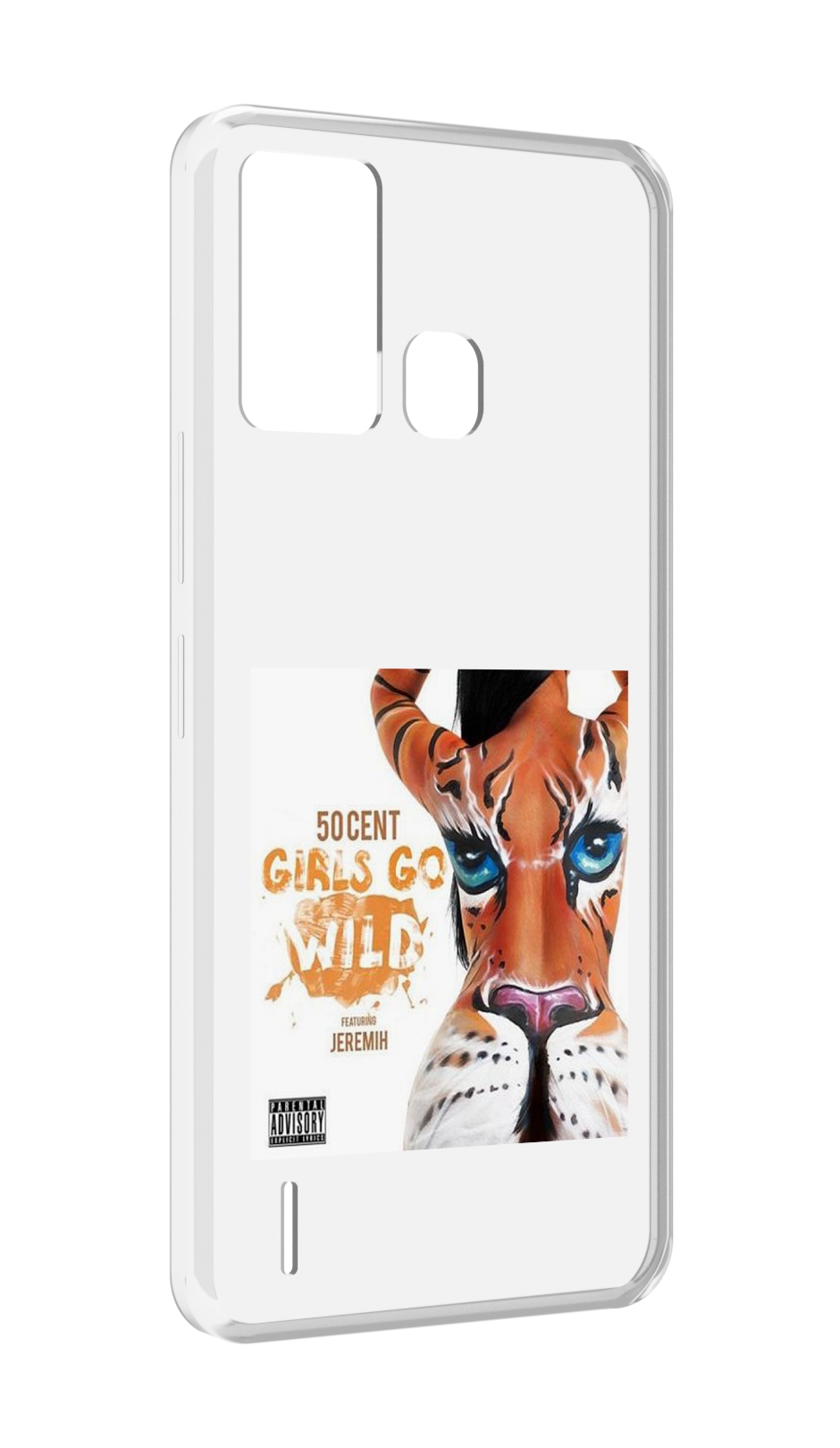 

Чехол MyPads 50 Cent Feat для ITEL S16 / ITEL Vision 1 Pro, Прозрачный, Tocco