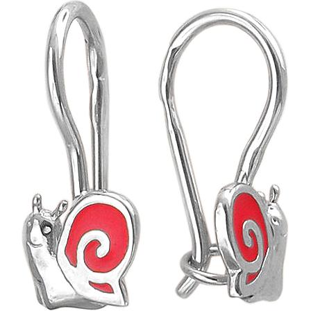 

Серьги женские из серебра с эмалью Эстет 01С059233Э, 01С059233Э