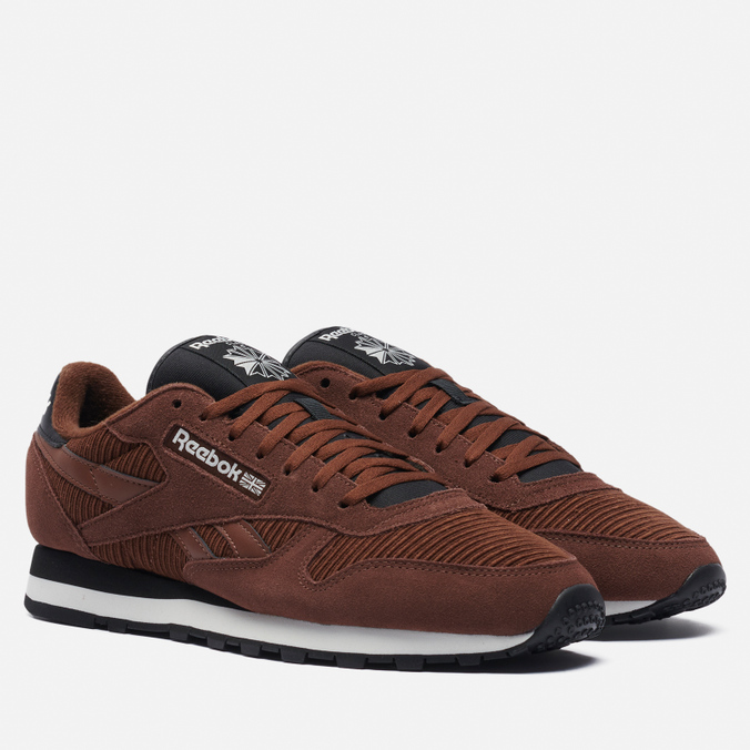 

Мужские кроссовки Reebok Classic Leather коричневый, размер 45.5 EU, Classic Leather