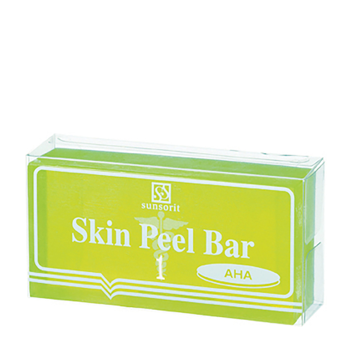 фото Пилинг-мыло для лица sunsorit skin peel bar aha (green) 135 мл