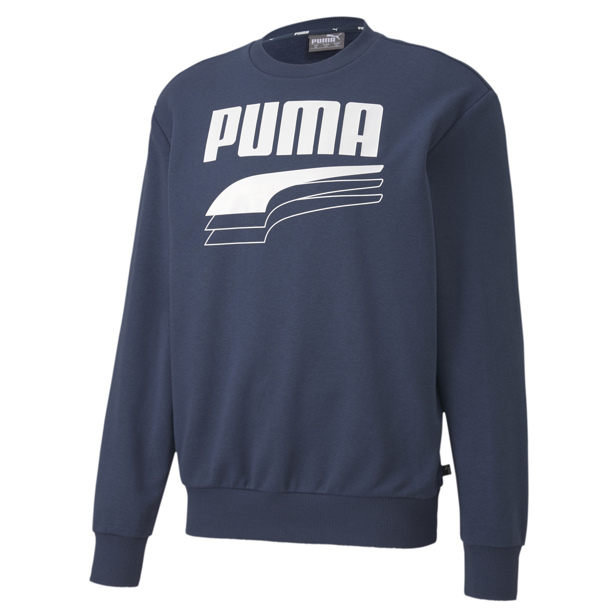 

Свитшот мужской PUMA REBEL Bold Crew TR синий L, REBEL Bold Crew TR