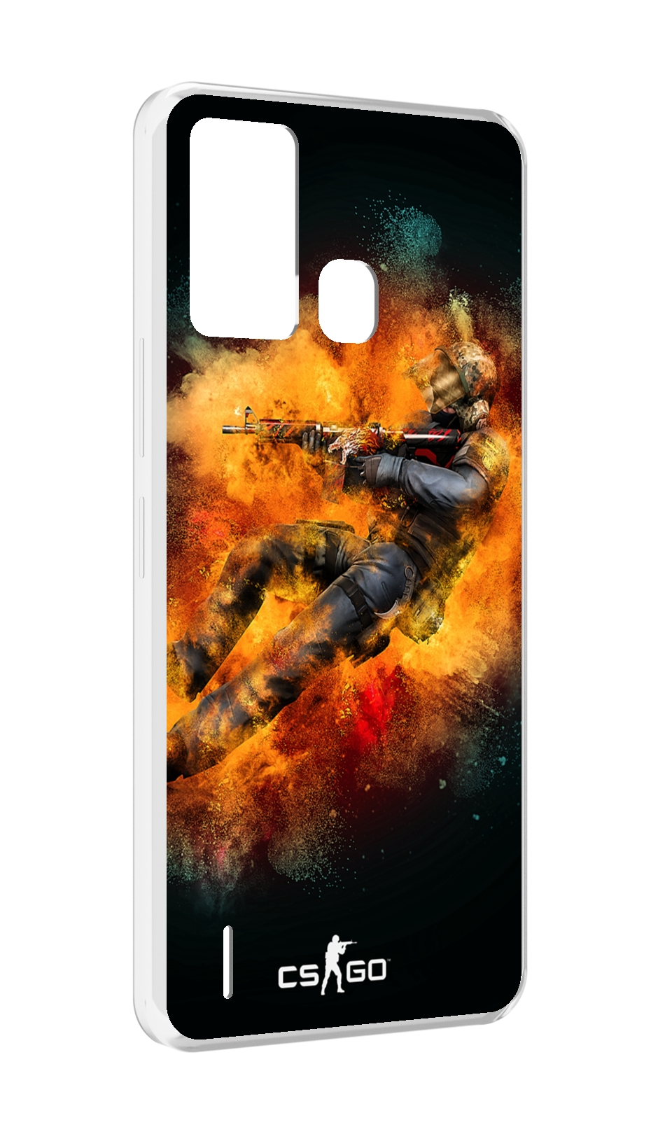

Чехол MyPads CS-go Контр-террорист для ITEL S16 / ITEL Vision 1 Pro, Прозрачный, Tocco