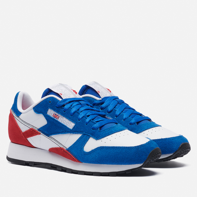 

Мужские кроссовки Reebok Classic Leather Make It Yours синий, размер 44 EU, Classic Leather Make It Yours