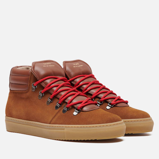 

Мужские кроссовки Zespa ZSP2 Calf Suede коричневый, размер 43 EU, ZSP2 Calf Suede