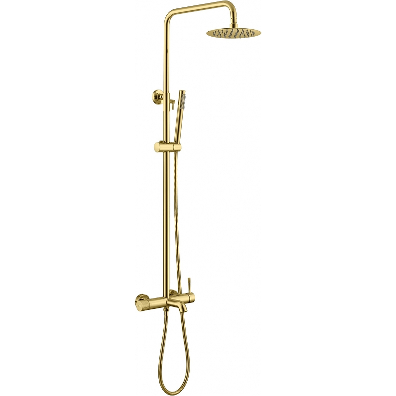 фото Душевая стойка boheme uno 468-g gold