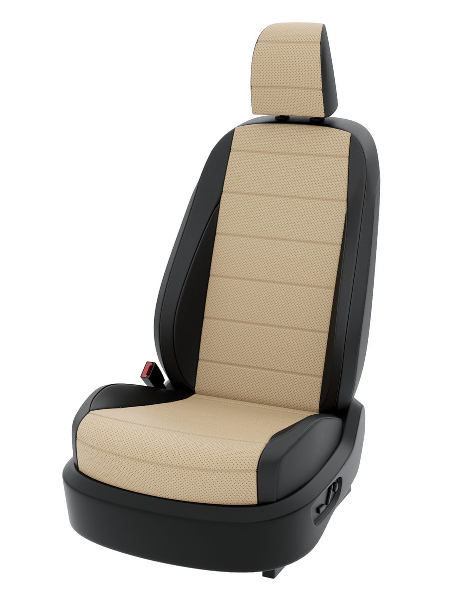 

Чехлы на сидения Центр Авточехлов CNTRA123F-56 Ауди 80 В3 4 Экокожа, Бежевый;черный, 4