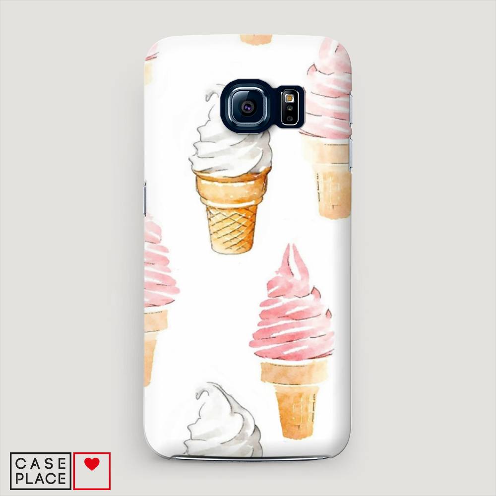 

Чехол Awog "Нарисованное мороженое" для Samsung Galaxy S6 edge, 24420-7