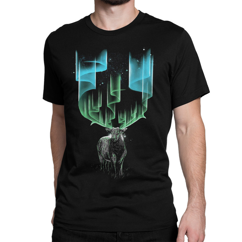

Футболка мужская Dream Shirts Северное Сияние черная 3XL, Черный, Северное Сияние
