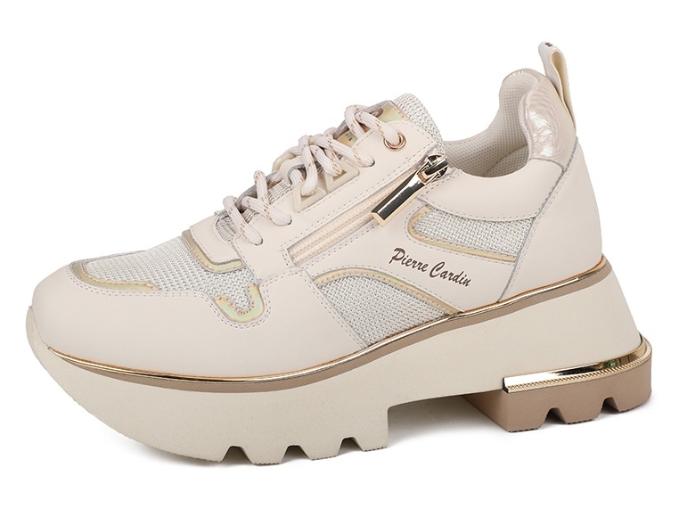 

Кроссовки женские Pierre Cardin 228960 бежевые 36 RU, Бежевый, 228960