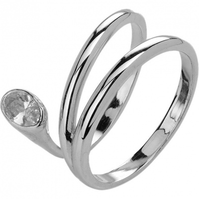 

Кольцо из серебра р.  Эстет 01К1513765, фианит, 01К1513765