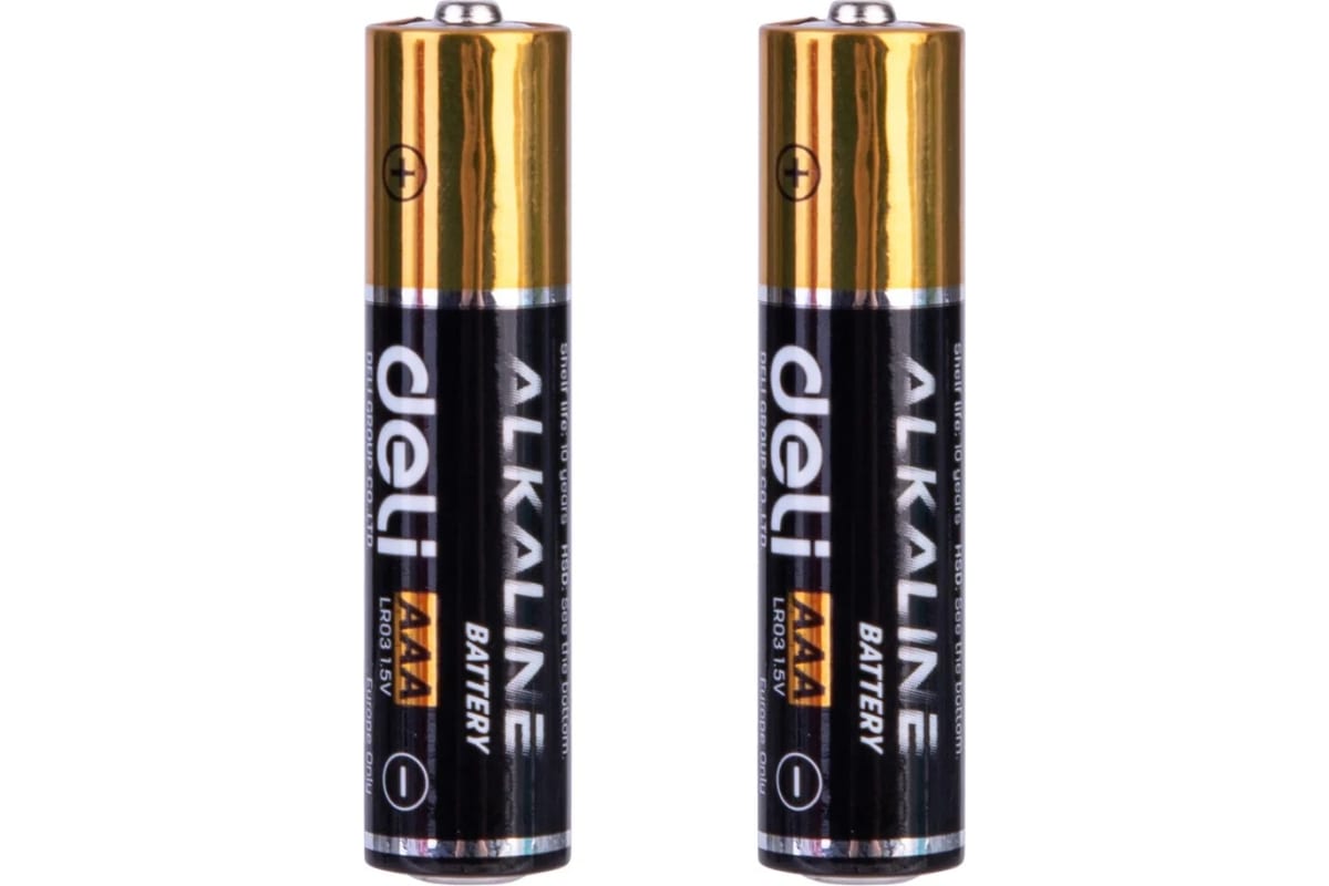 

AAA Батарейка DELI E18504, 2 шт.