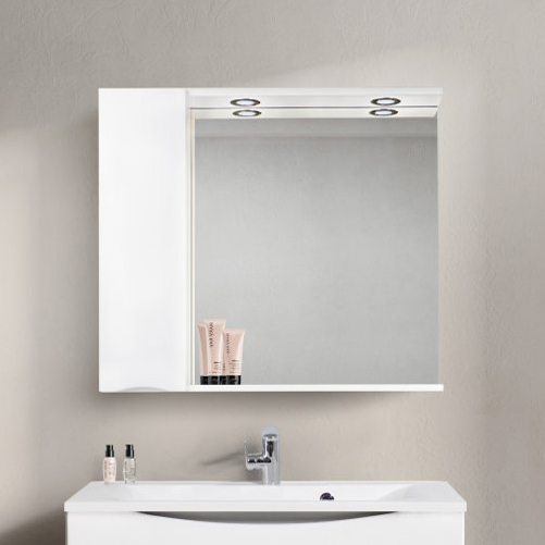 

Зеркало-шкаф BelBagno Marino 90 L, Белый