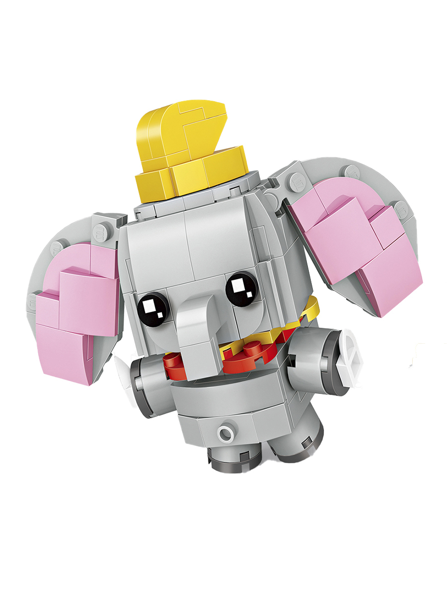 фото Конструктор loz mini дамбо 169 дет. № 1452 dambo brickheadz 111174