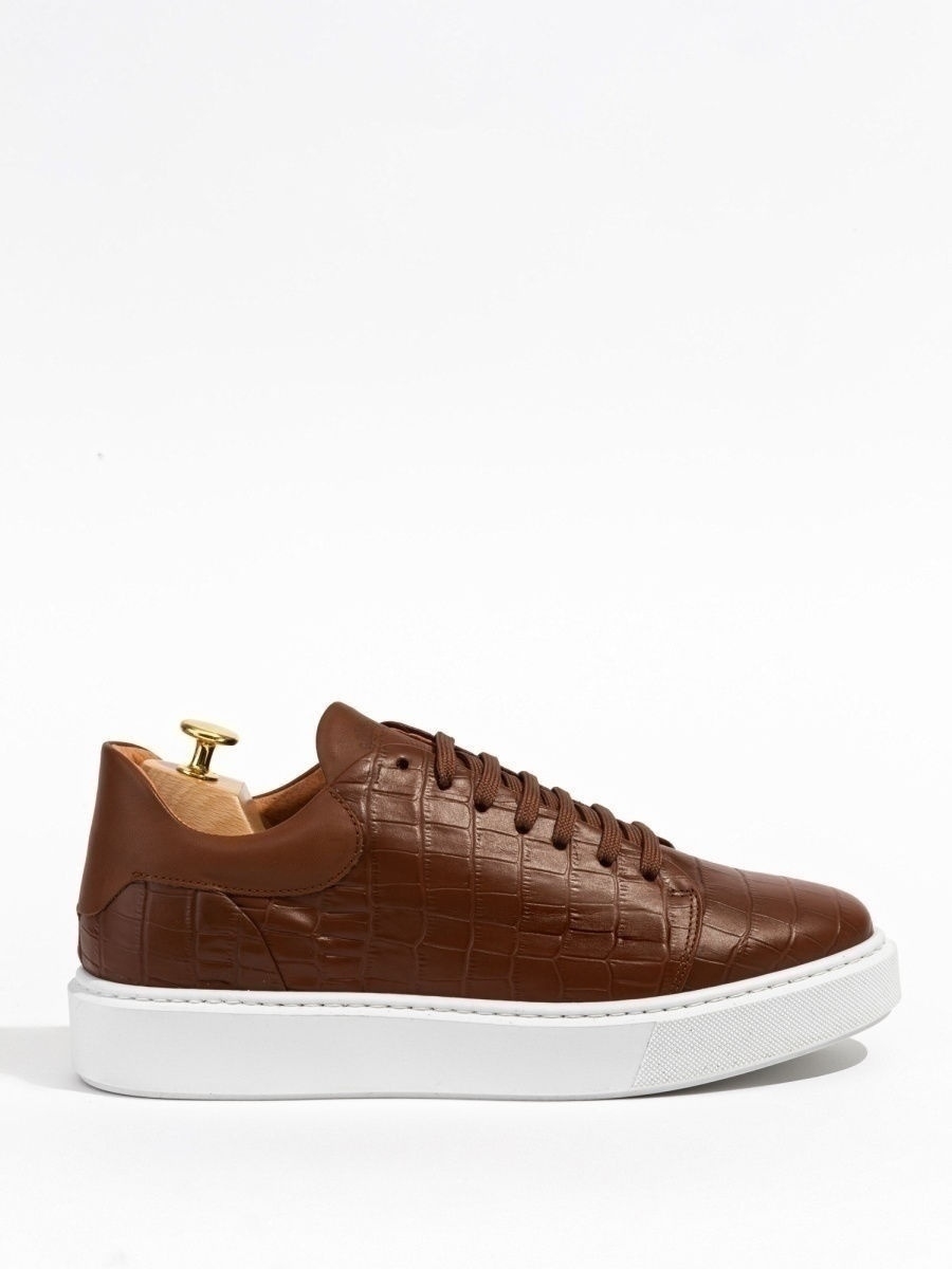 

Кеды мужские PHILIPPE ANDERS 20COGNAC коричневые 43 RU, 20COGNAC