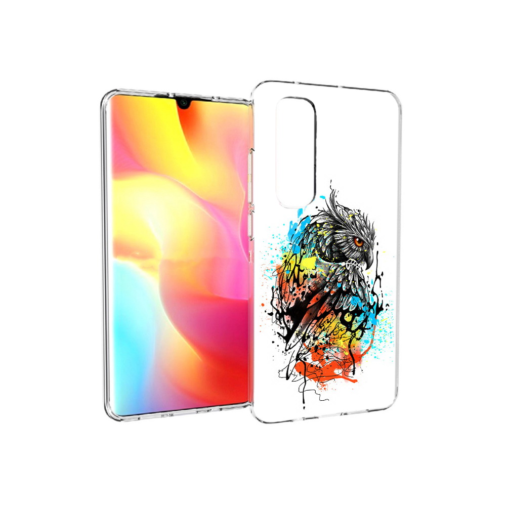 

Чехол MyPads Tocco для Xiaomi Mi Note 10 Lite Творческая сова (PT149714.254.170), Прозрачный, Tocco