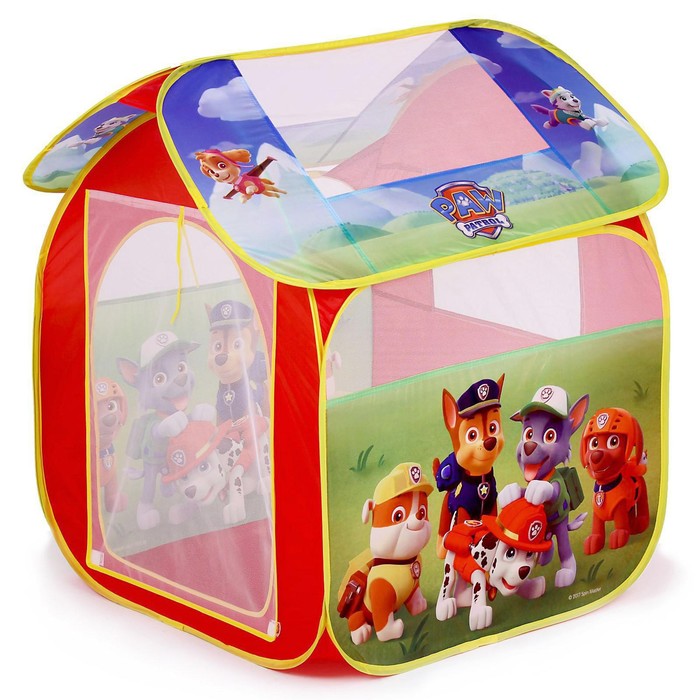 Детская игровая палатка Играем Вместе Щенячий патруль в сумке 3370694