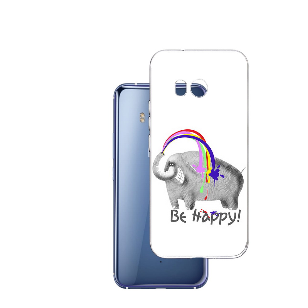 

Чехол MyPads Tocco для HTC U11 счастливый слон, Прозрачный, Tocco