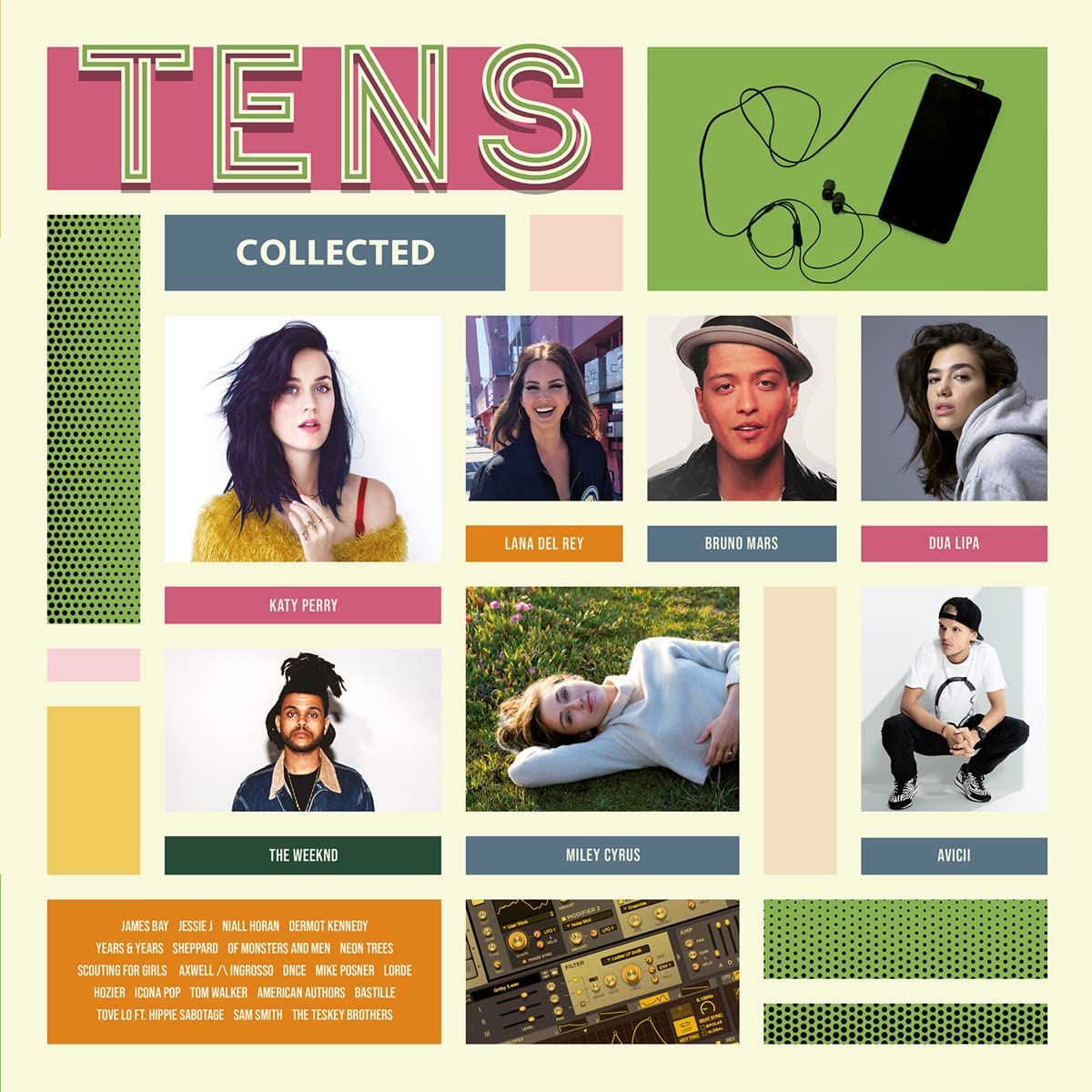 

Various Artists Tens Collected (Coloured) (2Винил)