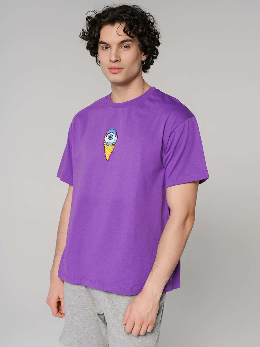 

Футболка мужская ТВОЕ 82435 фиолетовая XXL, 82435