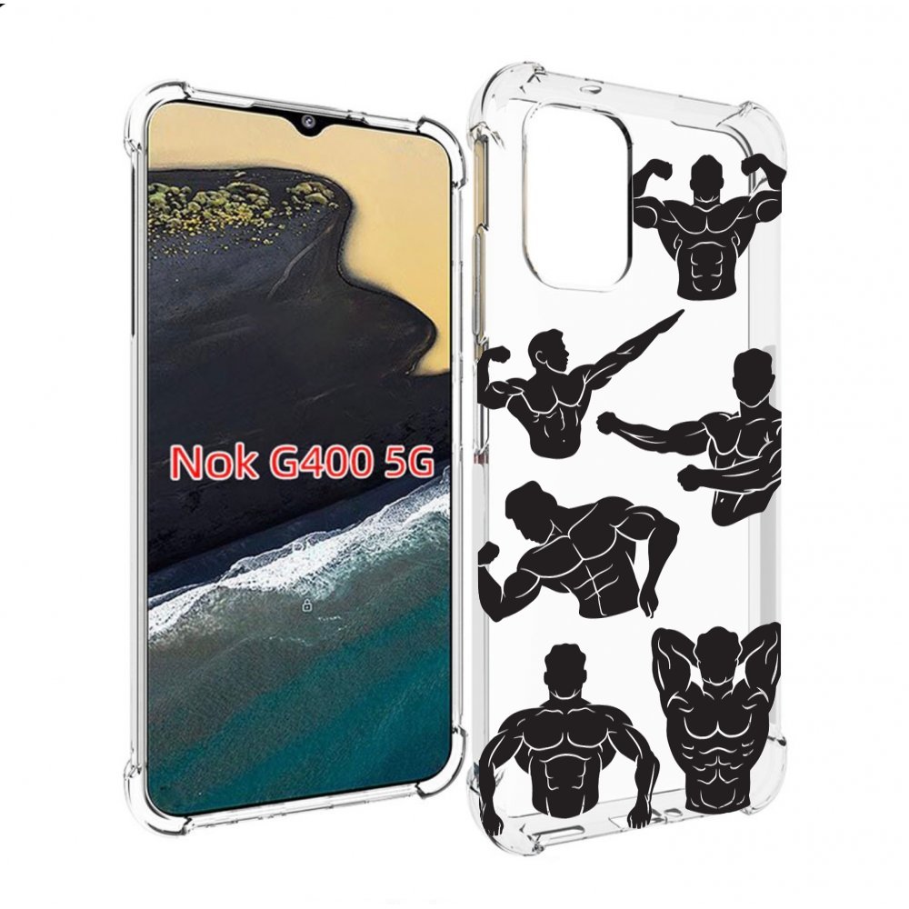 

Чехол MyPads Атлет мужской для Nokia G400 5G, Прозрачный, Tocco