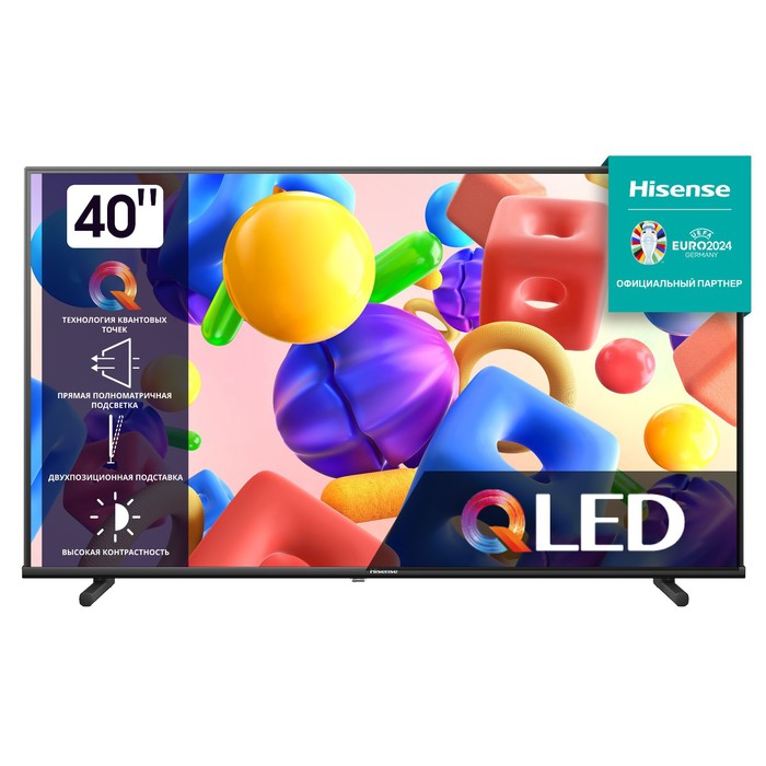 

Телевизор HISENSE 40A5KQ, 40"(102 см), FHD, Черный, 40A5KQ