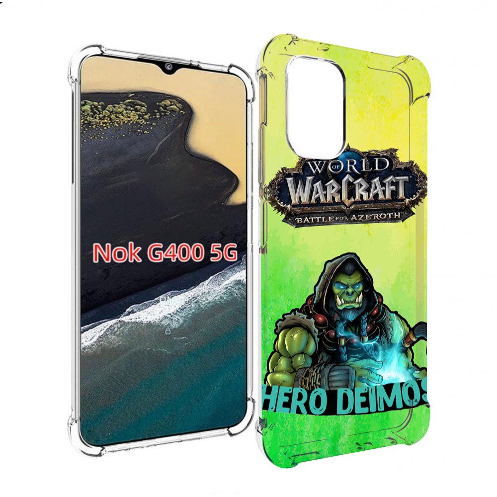 

Чехол MyPads world-of-warcraft мужской для Nokia G400 5G, Прозрачный, Tocco