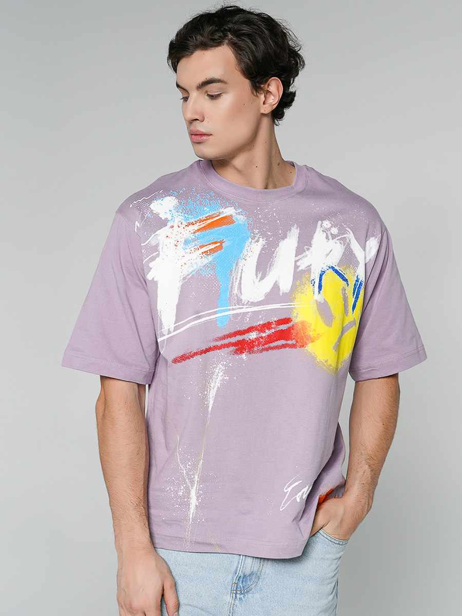 

Футболка мужская ТВОЕ 85858 фиолетовая XXL, 85858