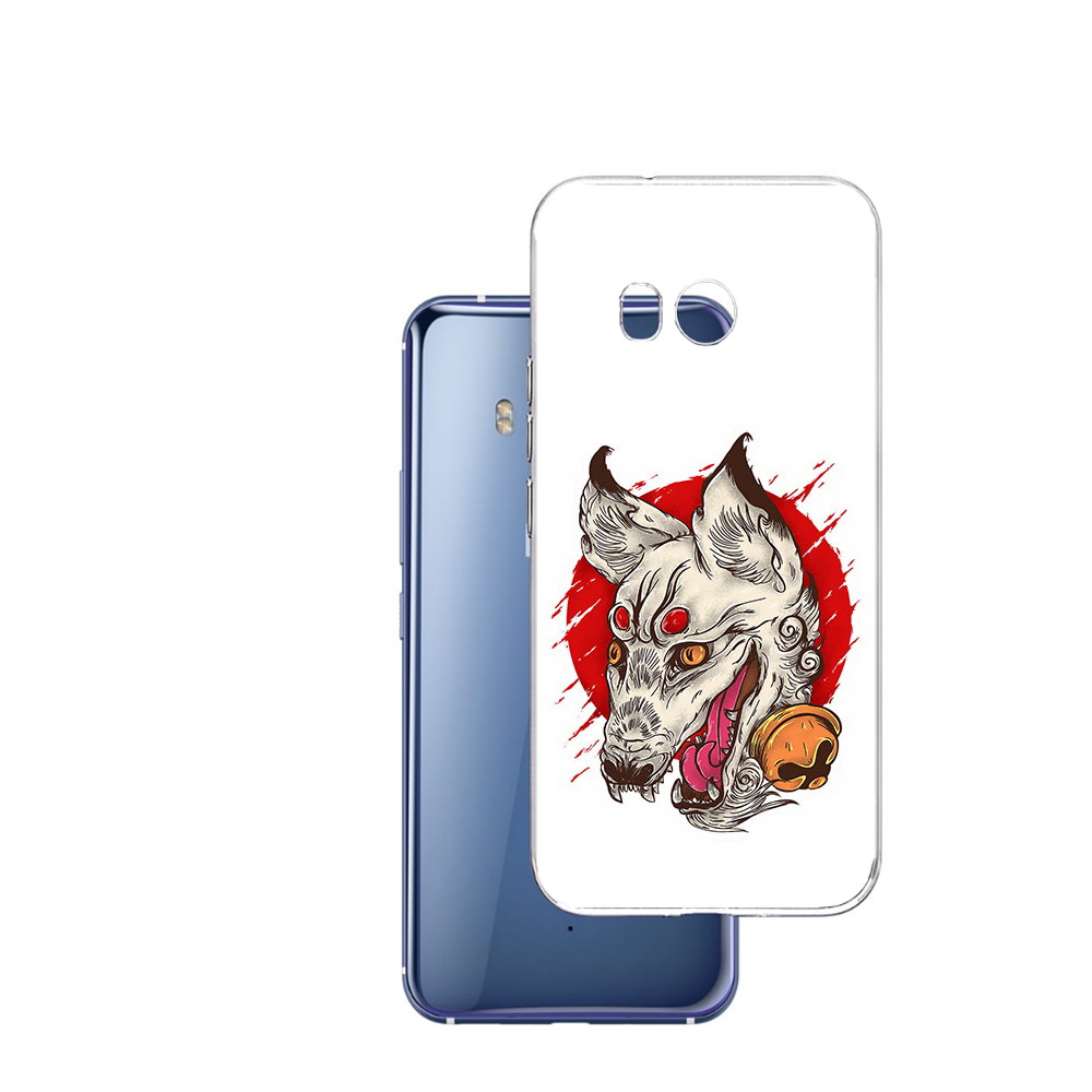 

Чехол MyPads Tocco для HTC U11 страшная собака, Прозрачный, Tocco