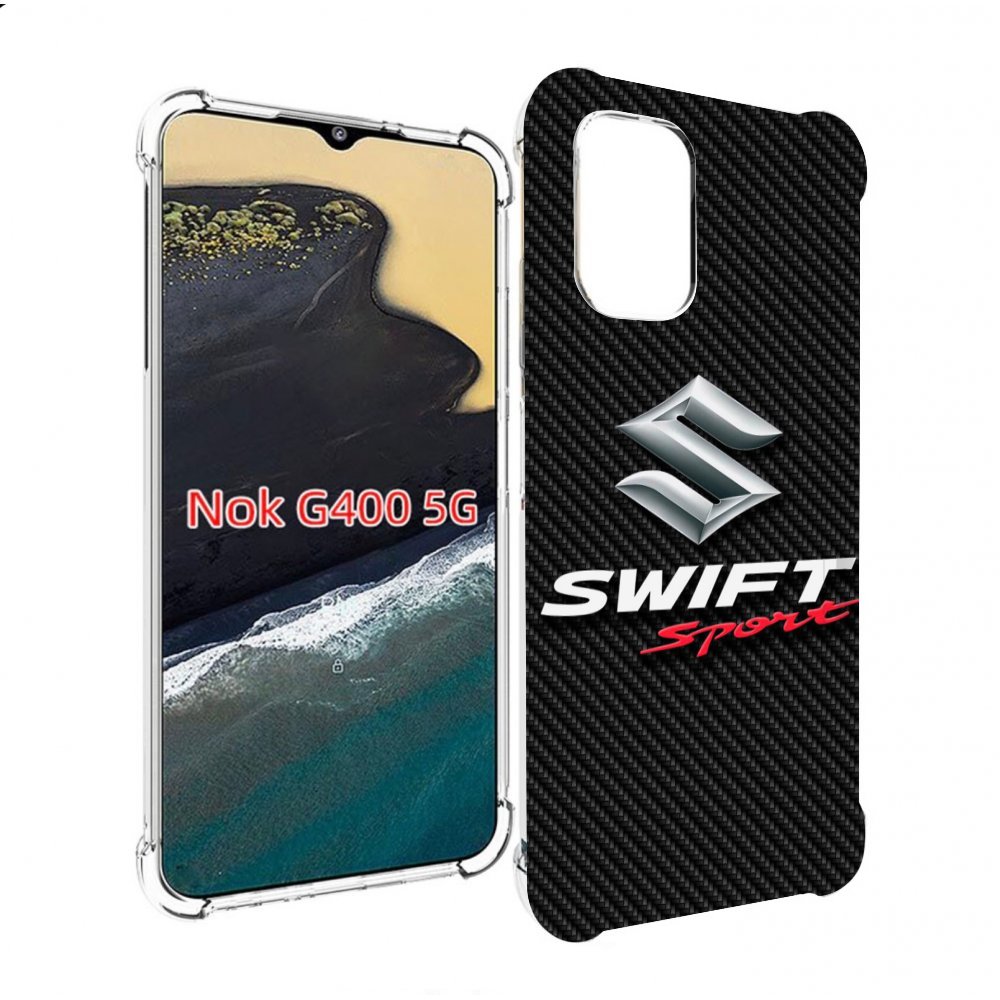 

Чехол MyPads suzuki 1 мужской для Nokia G400 5G, Прозрачный, Tocco