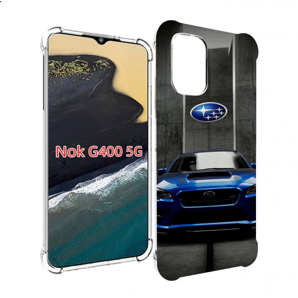

Чехол MyPads subaru 1 мужской для Nokia G400 5G, Прозрачный, Tocco