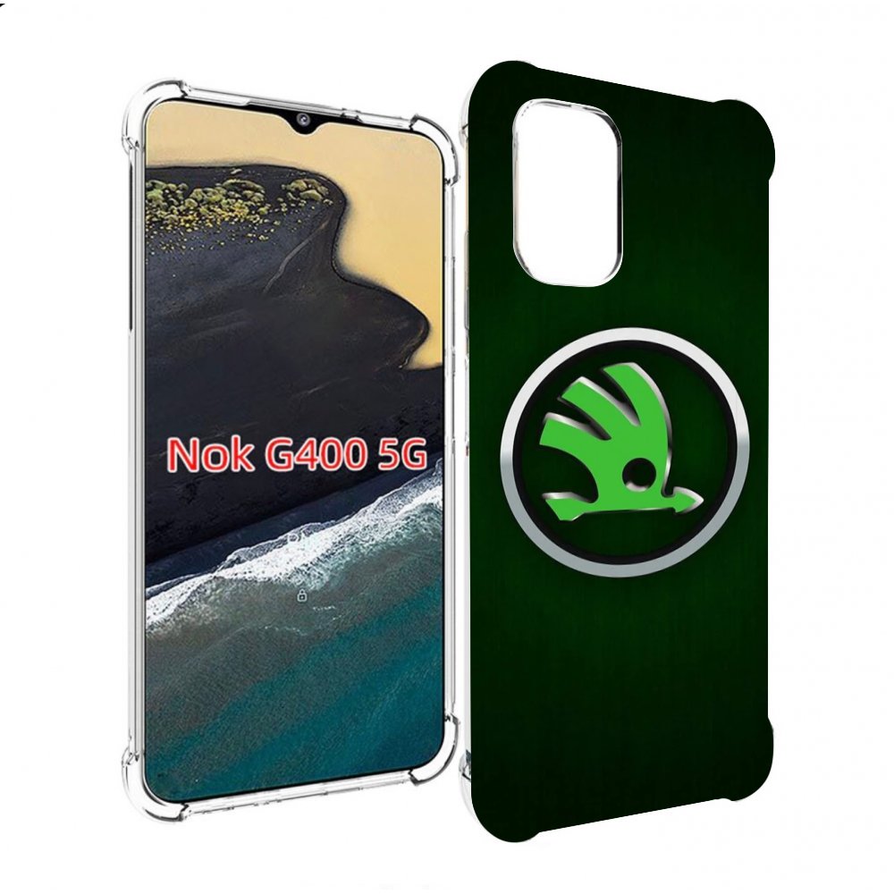 

Чехол MyPads skoda-3 мужской для Nokia G400 5G, Прозрачный, Tocco