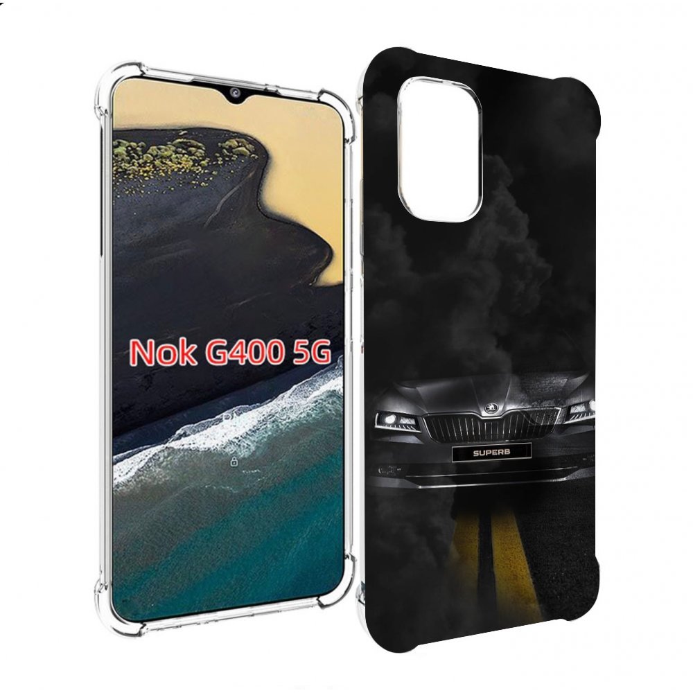 

Чехол MyPads skoda 1 для Nokia G400 5G, Прозрачный, Tocco
