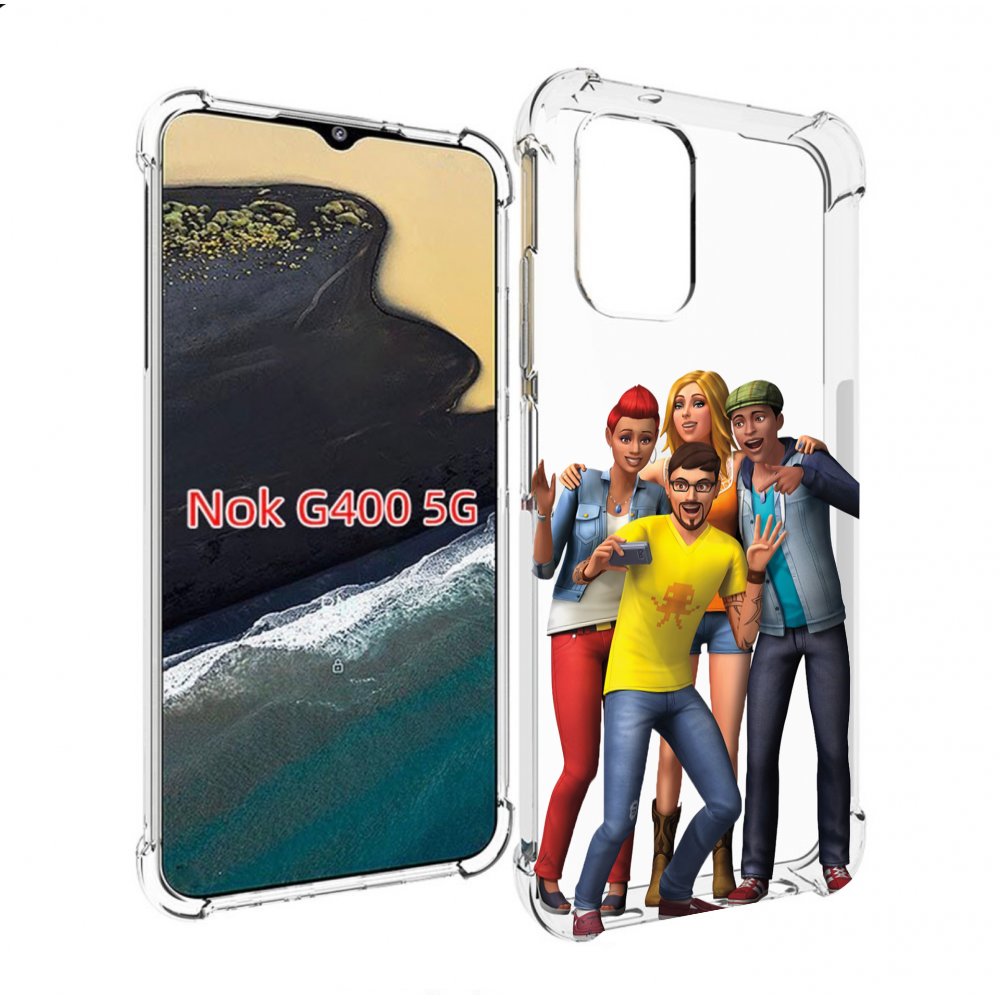 

Чехол MyPads sims для Nokia G400 5G, Прозрачный, Tocco