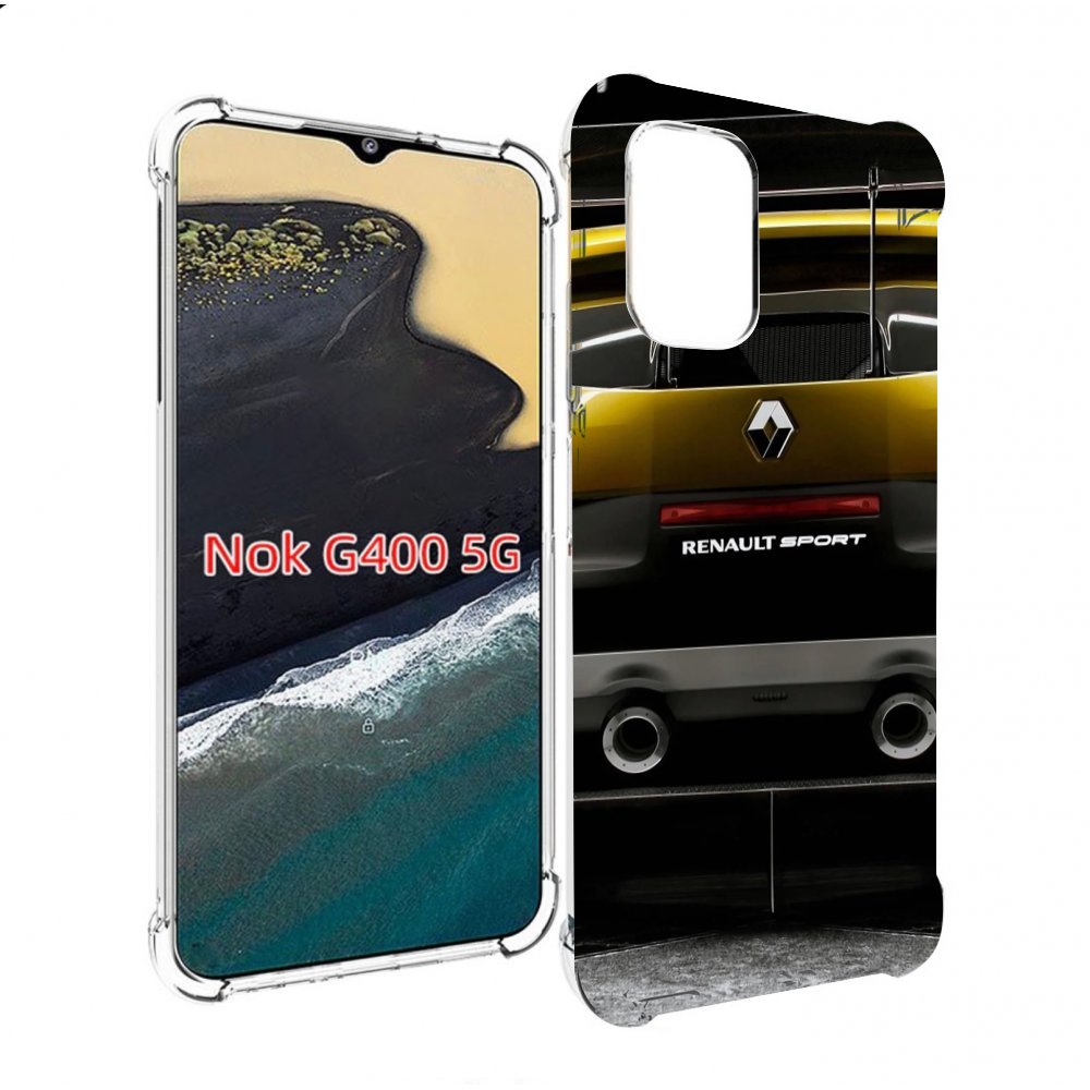 

Чехол MyPads renault-3 мужской для Nokia G400 5G, Прозрачный, Tocco