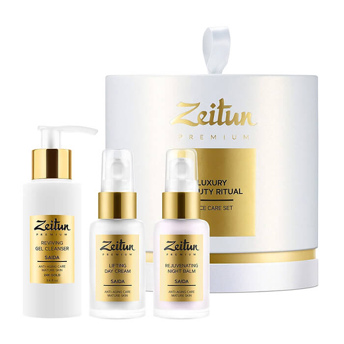 Купить Набор подарочный Zeitun Luxury Beauty Ritual Face Care Set для омоложения кожи, 150 мл