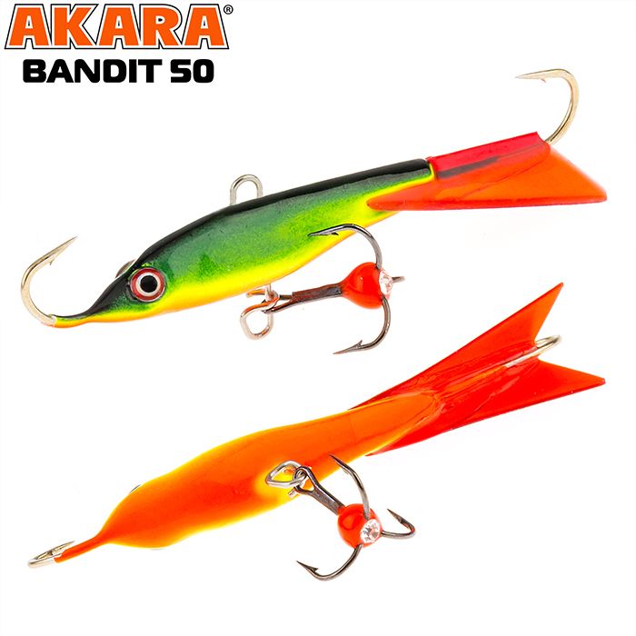 

Балансир Akara Bandit BAL-AK-BT50-27 8 гр 50 мм для зимней рыбалки, Bandit